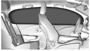 Opel Corsa. Curtain airbag system. Airbag deactivation