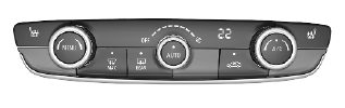 Opel Corsa. Electronic climate control system