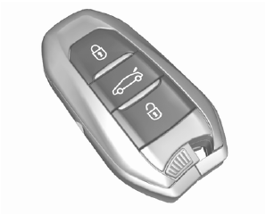 Opel Corsa. Electronic key system operation. Smart access