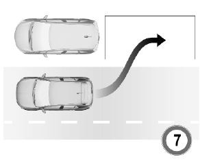 Opel Corsa. Entry into a parallel parking slot