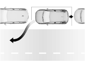 Opel Corsa. Exiting a parallel parking slot