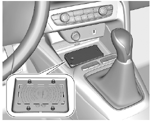 Opel Corsa. Inductive charging