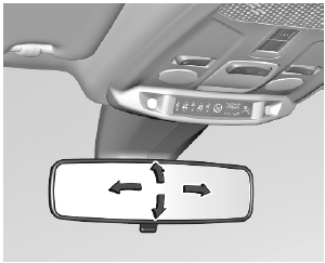 Opel Corsa. Interior mirrors