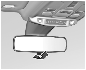 Opel Corsa. Interior mirrors