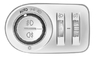 Opel Corsa. Light switch. Automatic light control