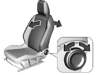 Opel Corsa. Manual seat adjustment