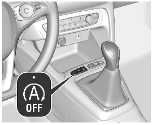 Opel Corsa. Overrun cut-off. Stop-start system