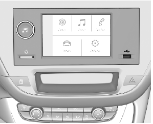 Opel Corsa. Power outlets