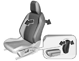 Opel Corsa. Power seat adjustment. Armrest