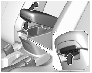 Opel Corsa. Power seat adjustment. Armrest