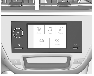 Opel Corsa. Radio (Infotainment system)