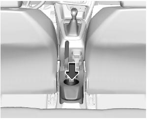 Opel Corsa. Storage compartments