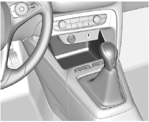 Opel Corsa. Storage compartments